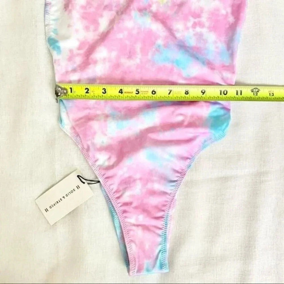 NWT SOLID&STRIPED RE/DONE The Venice One Piece Tie Dye Size S - Picture 9 of 16